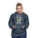 Women’s Saffa nothing scares me Hoodie SA - heather denim