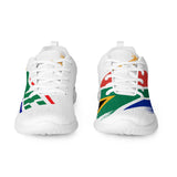 Women’s athletic shoes - South Africa flag/love style 2